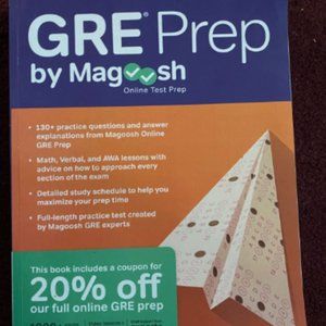 GRE Prep Book by Magoosh